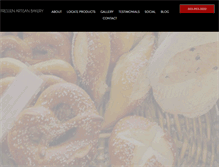 Tablet Screenshot of fressenartisanbakery.com